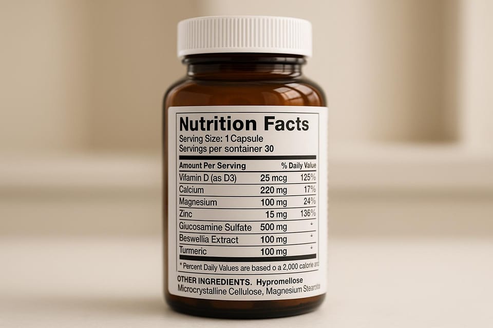 How to Read Supplement Labels: 7 Key Things to Check