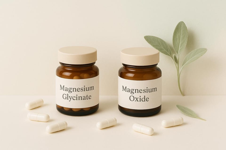 Magnesium Glycinate vs Oxide: Side-by-Side Review