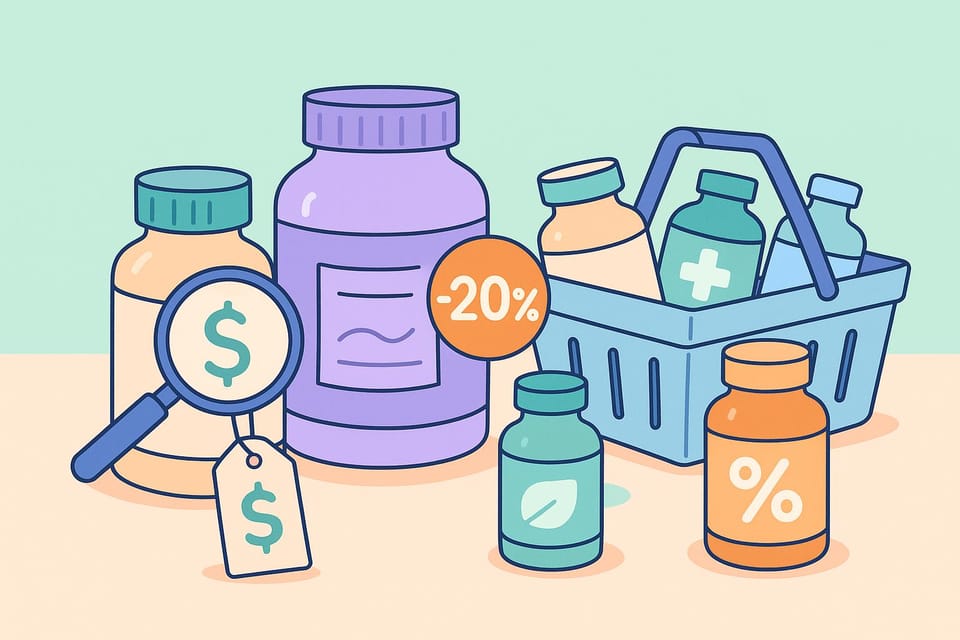 10 Ways to Save Money on Quality Supplements