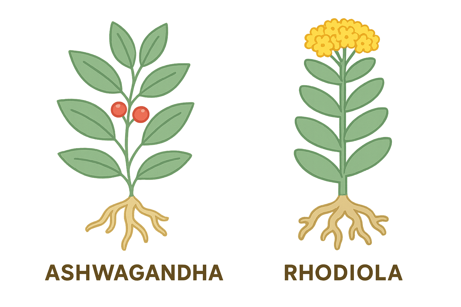 Ashwagandha vs. Rhodiola: Best for Focus?