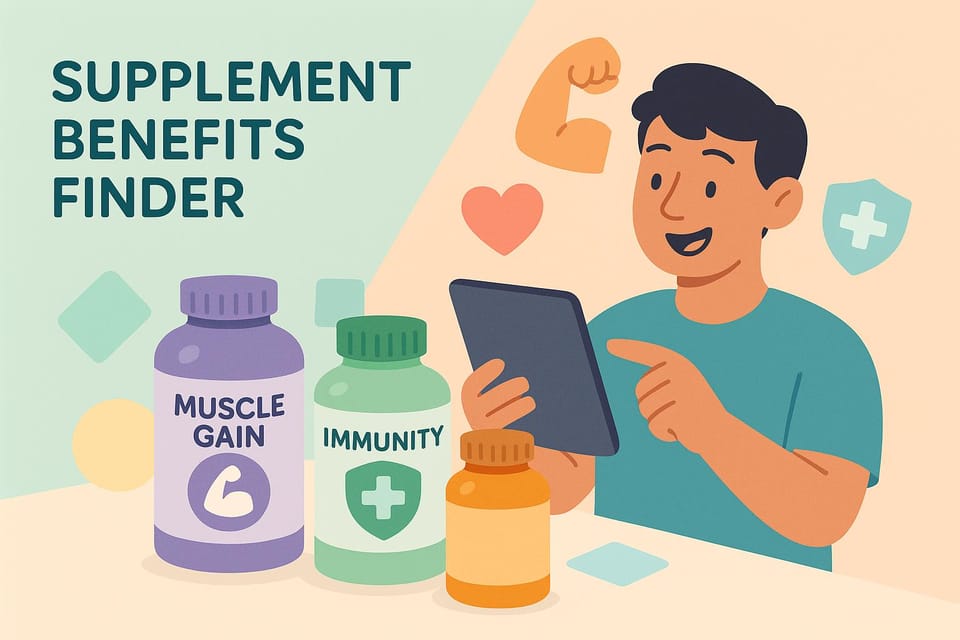 Supplement Benefits Finder