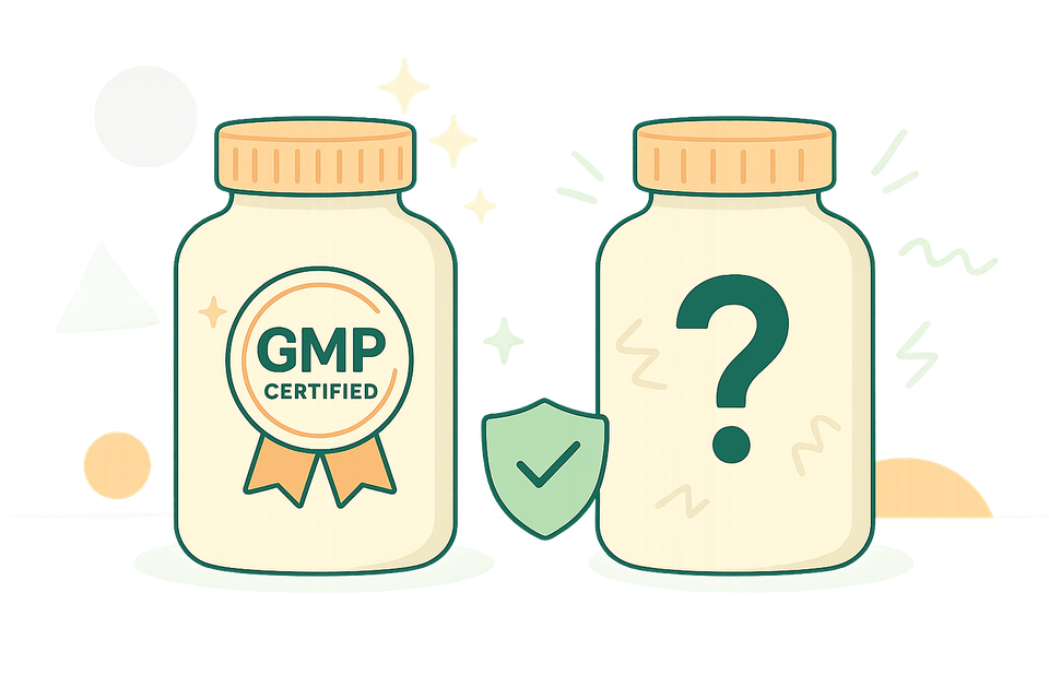 GMP vs. Non-GMP: Impact on Supplement Safety