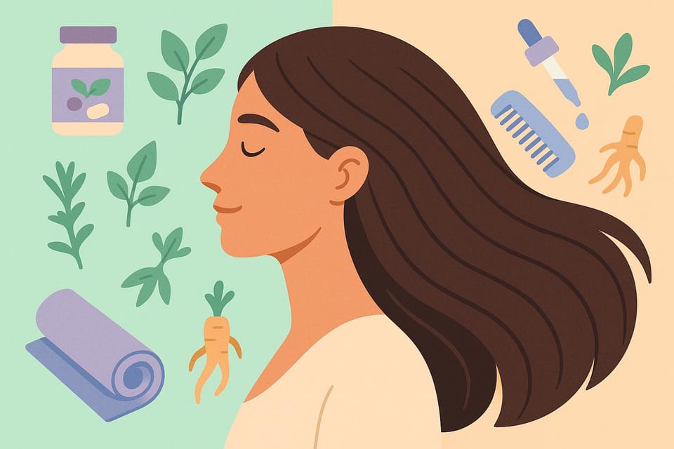 How to Build a Hair Health Routine with Adaptogens