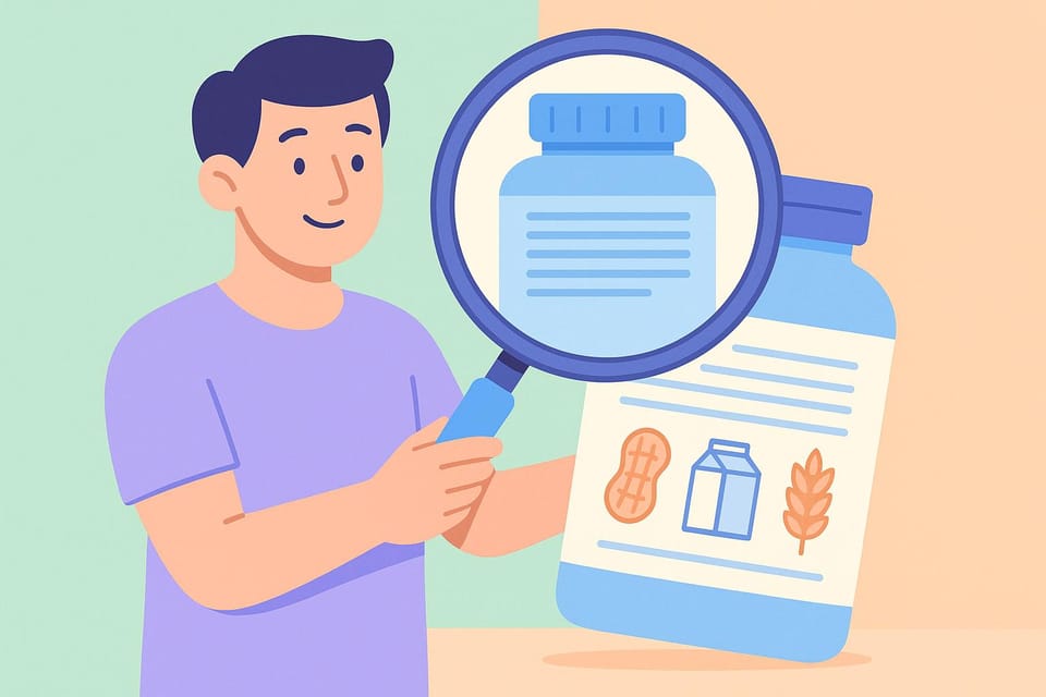 How to Spot Hidden Allergens in Supplement Labels