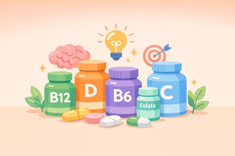 Best Vitamins for Individuals Focused on Mental Clarity