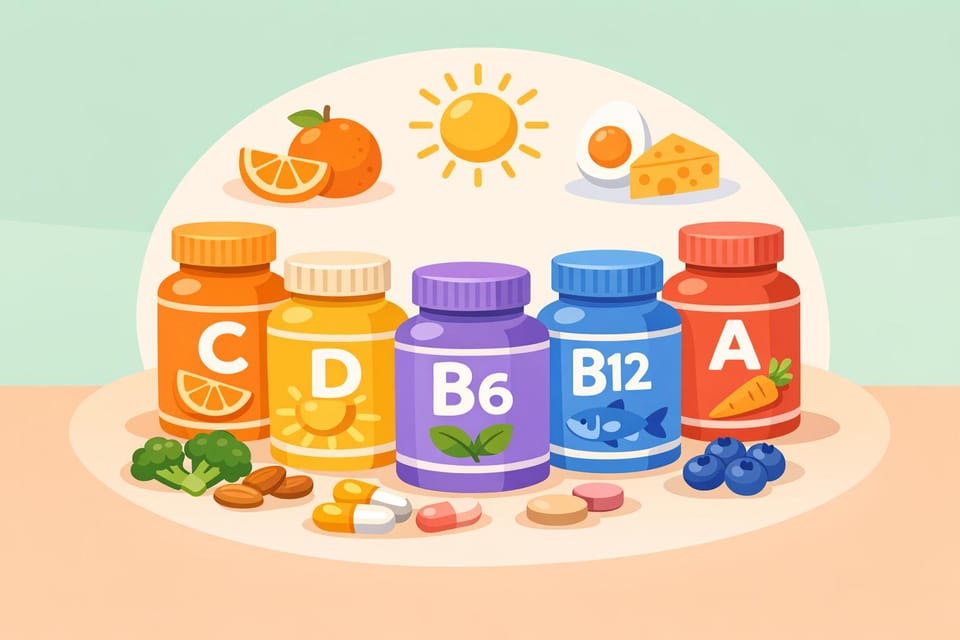 Best Vitamins for People Recovering from Illness