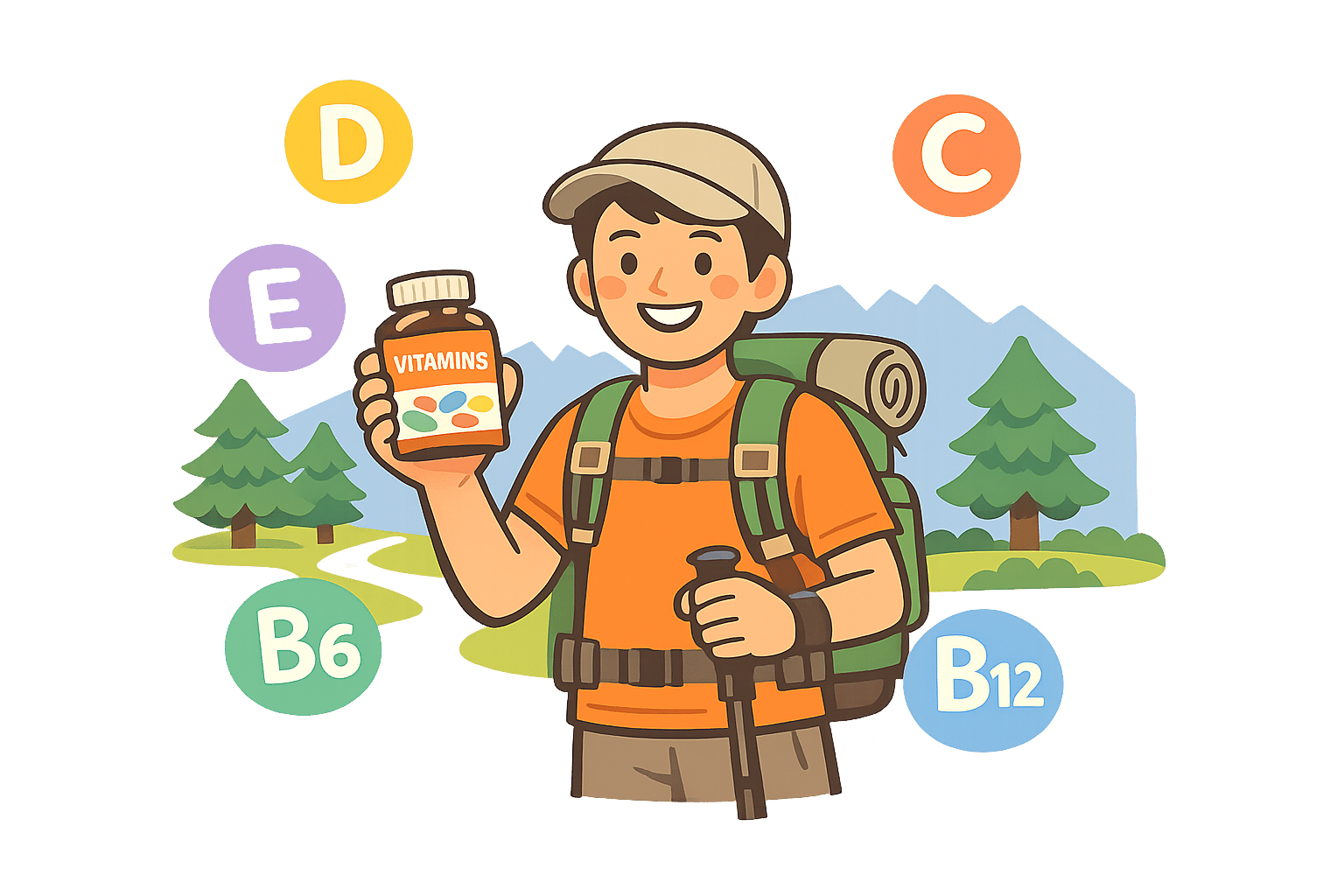 Best Vitamins for Outdoor Adventurers